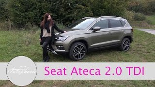 2016 Seat ATECA 2.0 TDI 4DRIVE (150 PS) Test / GIRLS REVIEW - Autophorie