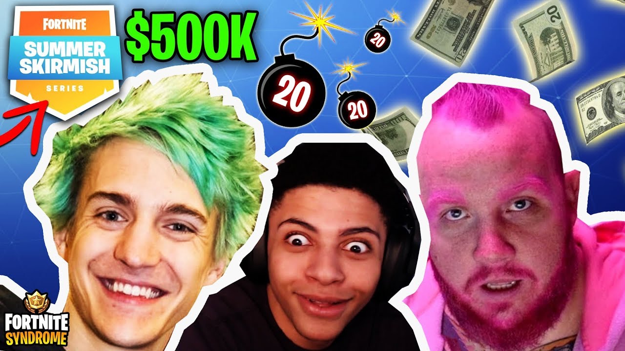 fortnite 500k tournament first 20k bomb ninja myth fortnite moments 145 - fortnite tournament 500k