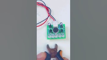 Music Reactor LED Circuit #diy #diyprojects #short #shorts #shortvideo