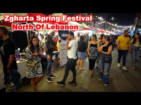 Spring Festival Zagharta North Of Lebanon 2024 day 2 |  ????? ???? ????? ?????? ?????? ????? ??????