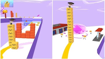 Cube Surfer Gameplay Level 36-40 | android, ios gaming | new games | All level Mobile Gameplay