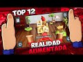 🔥Top 12!! Juegos y Apps Realidad Aumentada TODAS LAS GAMAS Android 2020