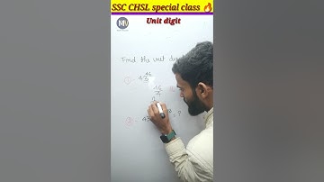 How to find unit digit 🔥 #shorts #trending #math #viral #mathematics #video #ssc #tricks #shortcut