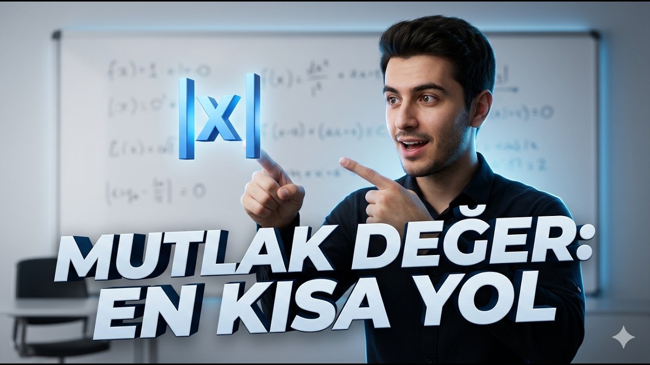Mutlak Değer işaret Belirleme Pratik Kısa Anlatım