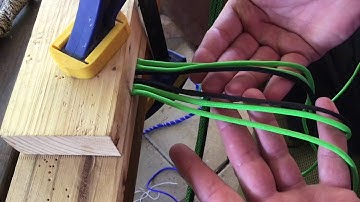 How to do a 6 strand flat braid (Afrikaans)