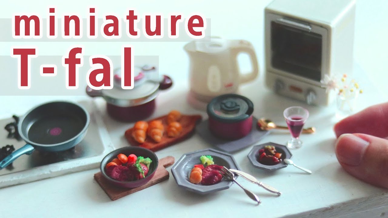 これは本物 T Fal ミニチュアコレクションでローストビーフ作り Diy Miniature Food Roast Beef Youtube