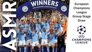 Champions League Draw and early predictions [ASMR Football Soccer] screenshot 4