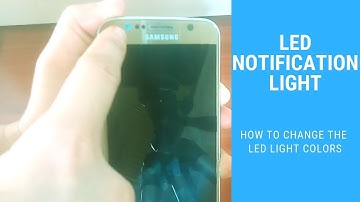 How to change LED Notification Light Colors on Android