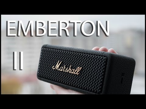 MARSHALL EMBERTON II | ОБЗОР САМОЙ КРАСИВОЙ ПОРТАТИВНОЙ КОЛОНКИ