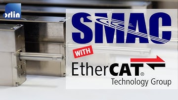 SMAC linear motor actuator and servo motor over EtherCAT