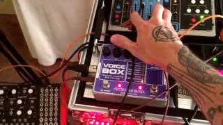First Moog Mother 32 sequence loop and jam with Sub 37 and Eventide Space with EHX 45000
