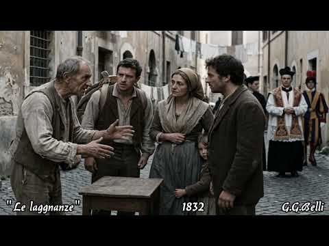 Video Le laggnanze (G.G.Belli Sonetto n°671)