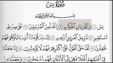 (36) سورة يس | شيخ الزين محمد احمد