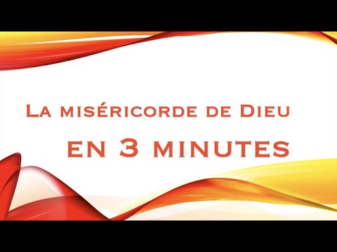 Vidéo: Comment Dieu fait-il miséricorde ?