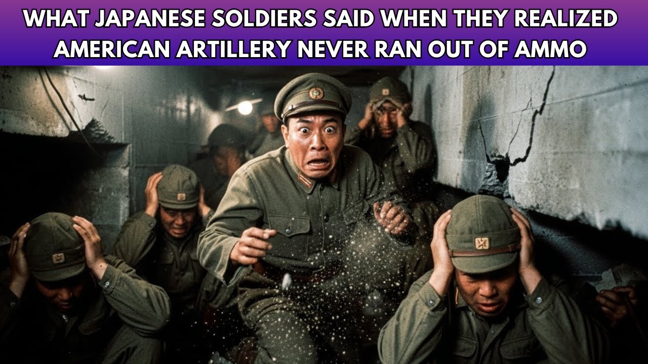 Что говорили японские солдаты, когда поняли, что у американской артиллерии никогда не заканчивают...