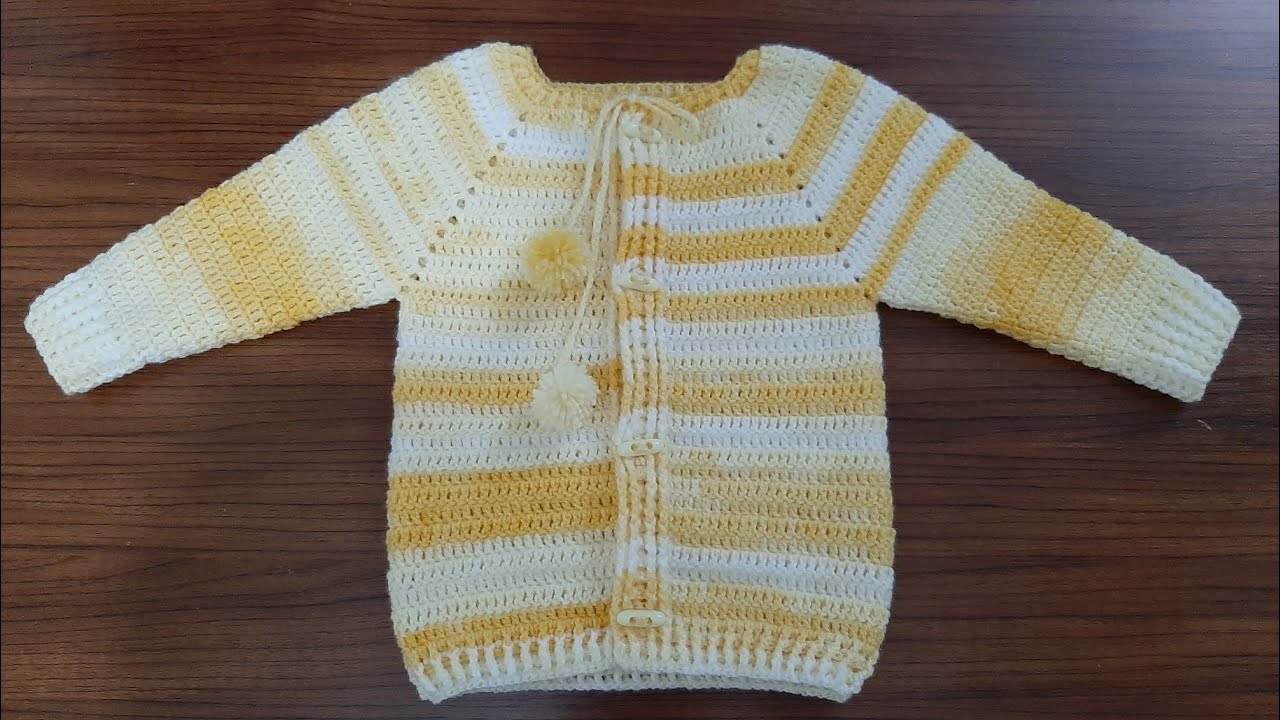 Tığ işi bebek hırka ve yelek modeli YouTube Tığ işi bebek hırka ve yelek modeli YouTube
