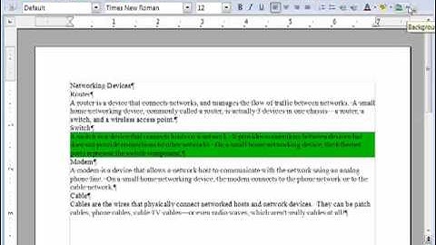 Formatting text with the format bar.mp4
