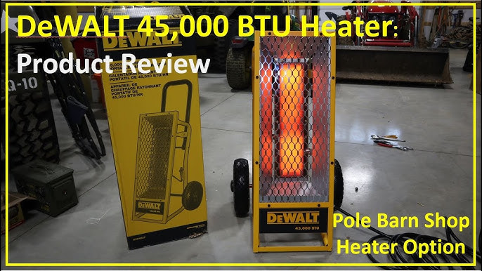 DEWALT 3.3 Kw Forced Air Electric Heater F340640 - Acme Tools