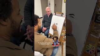 Senator Bob Casey’s First caricature part 1 B/W