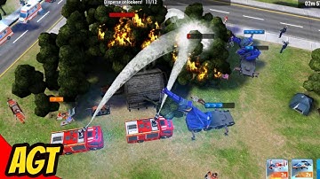 Emergency HQ - Android Gameplay 42 - Big Fire and Mass Collision