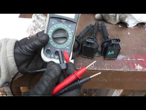 How to test Toyota Camry ignition coil status OK or bad. Years 2002 to 2015
