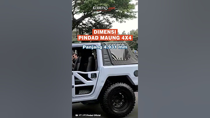 Spesifikasi Mobil Pindad Maung yang Dipakai Prabowo untuk Sopiri Jokowi