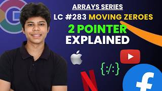 Move Zeroes = 2 Pointer Pattern 🔥 | Beginner Friendly Explanation (Java)
