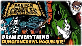 Draw EVERYTHING in This Dungeon Crawler Roguelike! | Let's Try: Sketch Crawler screenshot 4