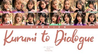 BNK48 - Kurumi to Dialogue (แล้ว... ต้องทำยังไงล่ะ?) (Thai/Rom/Eng Color Coded Lyrics)