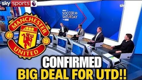 MANCHESTER UNITED ANNOUNCES SHOCK NEW SIGNING THIS SATURDAY – FANS GO WILD !!!