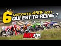 Comparatif motocross 450F 2021 : GasGas, Husqvarna, Kawasaki, Yamaha, Honda, KTM