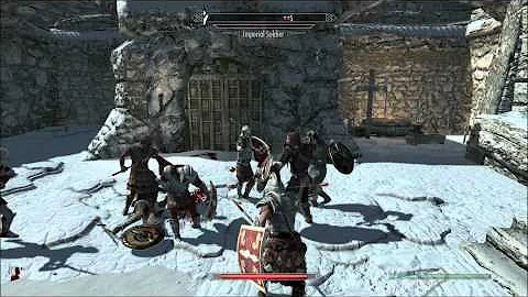 The taking of Fort Dunstad