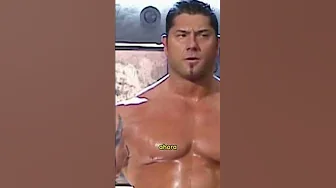 DAVE BAUTISTA #davebautista #davebatista #batista #wwe #wweraw #marvelstudios #drax #shorts #fyp thumbnail