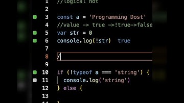 Logical Not - JavaScript #shorts  #javascript  #interview  #shortvideo  #coding  #video  #easy