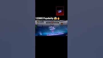 125000 popularity send 🤣😱 #bgmi #pubg #pupularity #shorts #viral #gaming