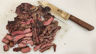 T-Bone Steak and Nakano Knife Review by Smoked Reb BBQ 211 views 5 months ago 3 minutes, 34 seconds