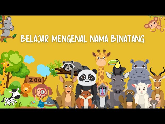 LAGU ANIMAL || MENGENAL NAMA BINATANG || HAPPY ANIMAL | YOFAR TV class=