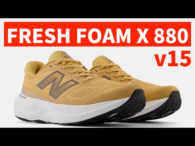 FRESH FOAM X 880 v15】←How do you pronounce this? lol (I'm