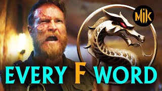 Mortal Kombat EVERY F WORD IN MORTAL KOMBAT MOVIE