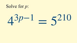 Unknowns in the exponent - using logs to solve equations (A-level)