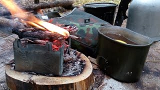 Печка Esbit на дровах