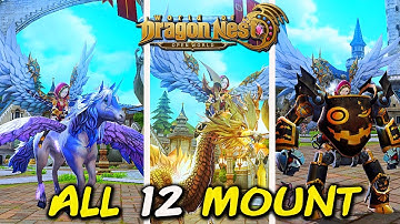 World of Dragon Nest (English) - All 12 Mount (Android/IOS)