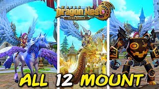 World of Dragon Nest (English) - All 12 Mount (Android/IOS) screenshot 2