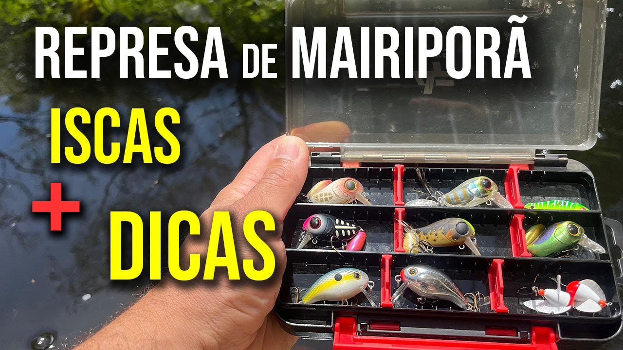 Dicas de Melhores Iscas Artificiais para PESCAR na Represa de MAIRIPORÃ.