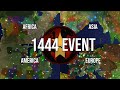 Rise of nations but its 1444 event