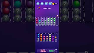 Ball Sort Level 145 Puzzle Color Sort Tatem Games Inc. All levels, #ballsortpuzzle