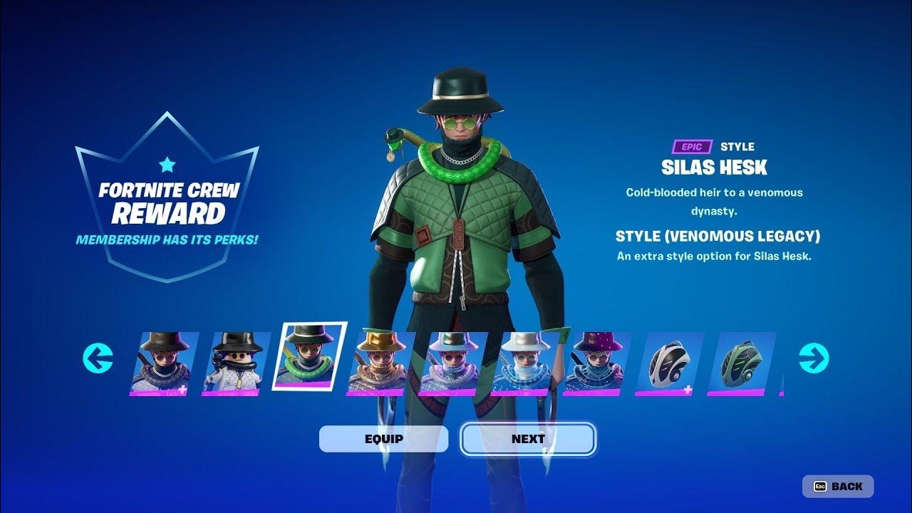 New Fortnite Crew for January 2024 YouTube