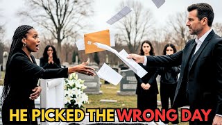 Her Husband Served Her Divorce Papers at Her Mother’s Funeral — But He Didn’t See This Coming