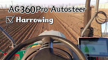 ComNav Agri. at Work | Harrowing with AG360Pro