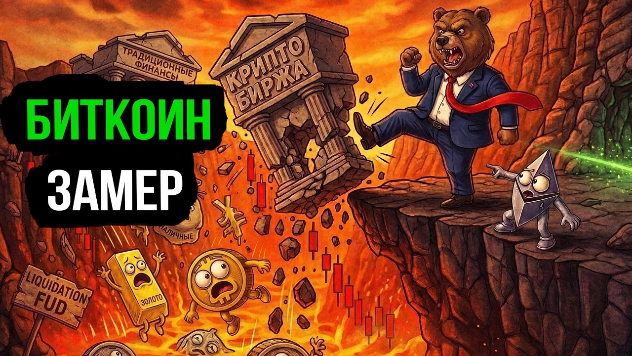 ТРАМП ОБВАЛИЛ РЫНОК! Что сейчас делать с криптой?